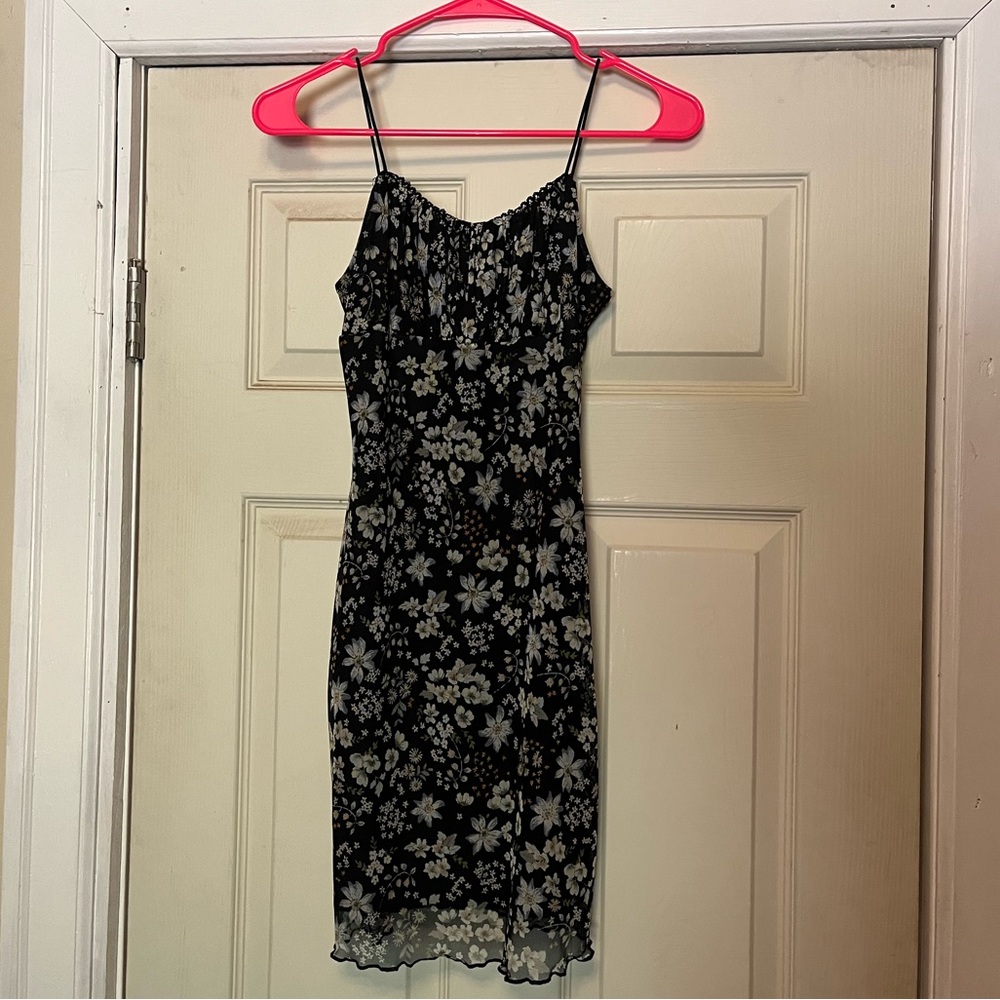 Floral mini dress